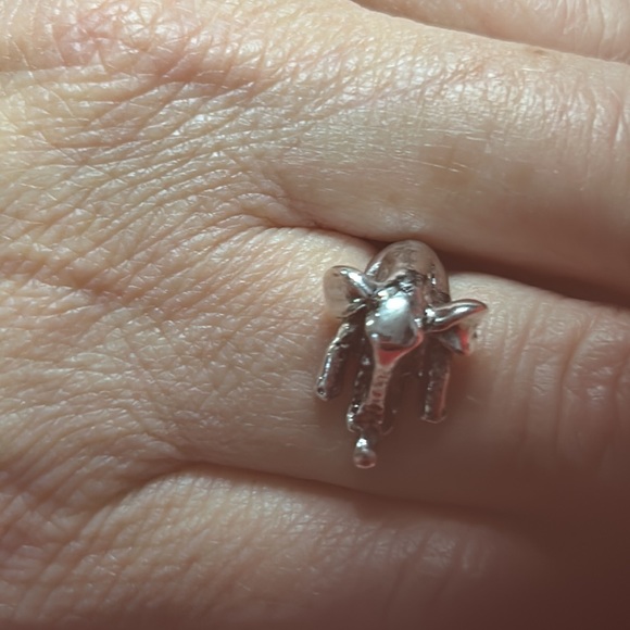 Vintage Anti Silver Color Adjustable Elephant - Picture 5 of 8